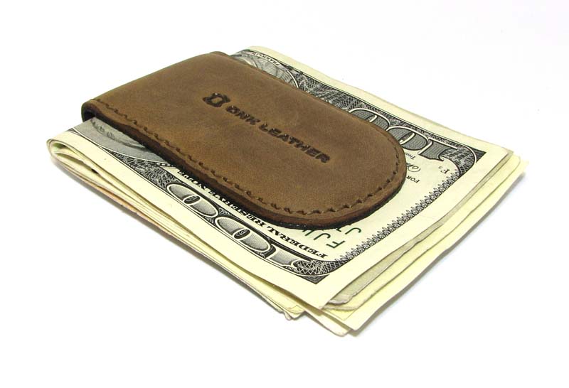 Затиск для грошей DNK Leather DNK Klip magnes-H col.G Затиск для грошей DNK Leather DNK Klip magnes-H col.G